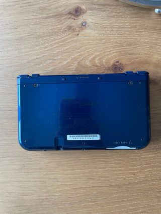 Nintendo 3DS XL Azul + Juegos + funda + lapiz