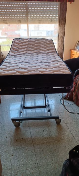 Cama articulada con colchón