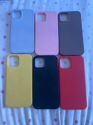 Fundas para iphone 12 (varios colores)