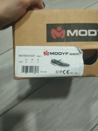 Zapatos de seguridad MODYF grises mujer