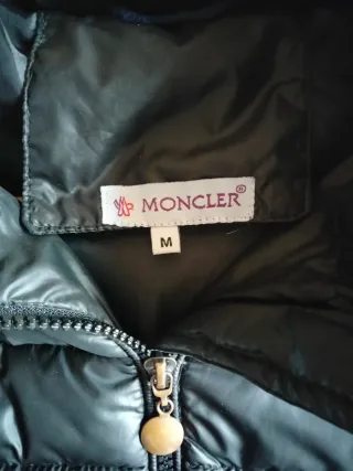 Plumífero Moncler Mujer Talla M Negro