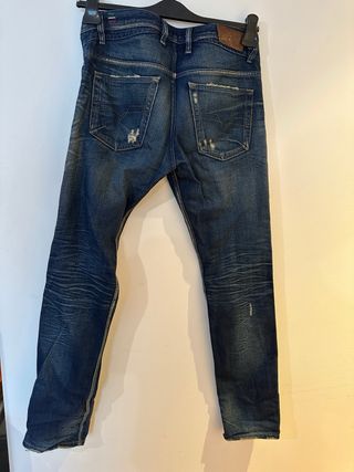 Diesel Shioner Slim Jeans Rotos Talla W32