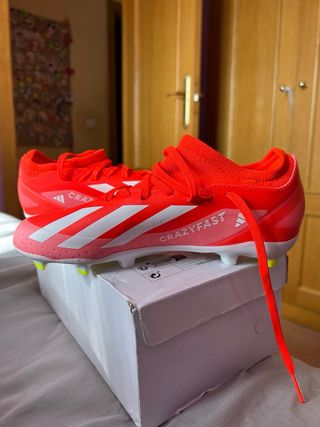 Botas fútbol Adidas Crazyfast 36.5 Nuevas