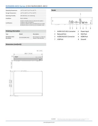 Grabador Dahua NVR4108HS-4KS3