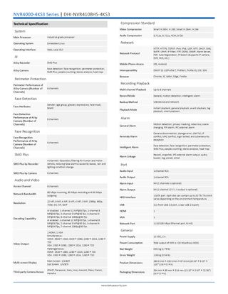 Grabador Dahua NVR4108HS-4KS3
