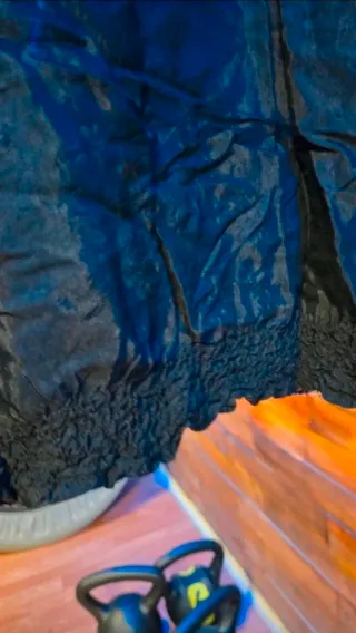 Blusa Desigual Talla XS Negra con Estampado