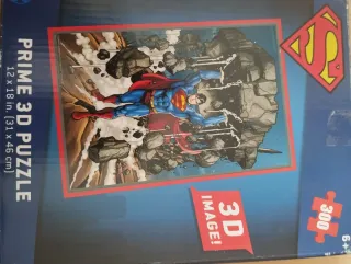 Puzzle 3D Superman 300 piezas