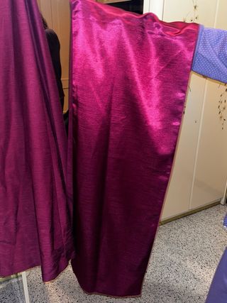 Vestido fiesta elegante morado