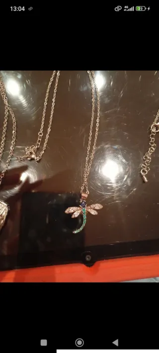 Set di 3 collane in acciaio inossidabile