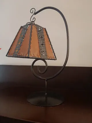 Lámpara decorativa de vela