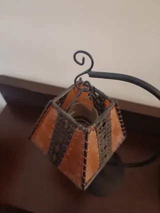 Lámpara decorativa de vela