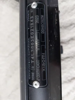 Patinete Eléctrico Xiaomi usado 4 días