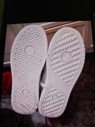 Scarpe donna bianche con strass n. 37