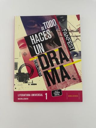 Libro de literatura Universal 1Bach