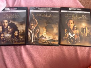 Pack 3 Películas La Momia 4K UHD Blu-ray