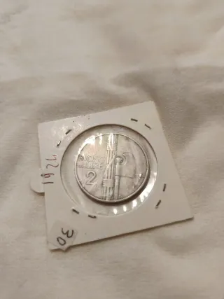 Moneta buono da 2 lire