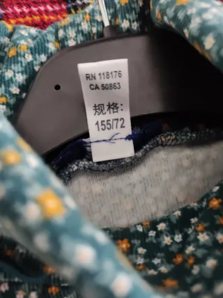 Maglioncino dolcevita fantasia floreale 14 anni