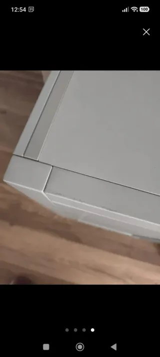 URGE - Mesita de noche IKEA gris