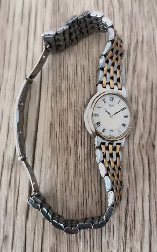 Reloj Seiko Mujer Oro y Plata