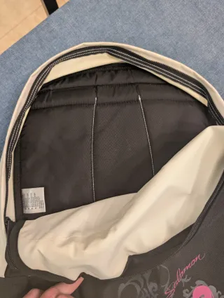 Mochila Salomon Negra y Blanca