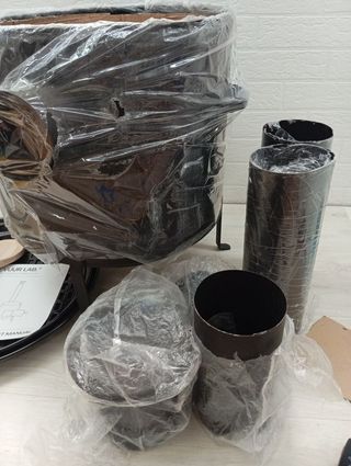 Barbecue e forno esterno in metallo BBQ esterno Ø36