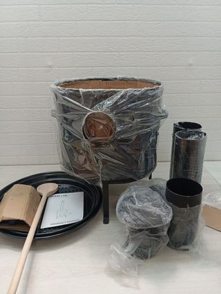 Barbecue e forno esterno in metallo BBQ esterno Ø36