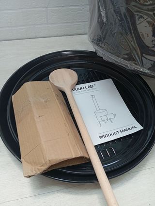 Barbecue e forno esterno in metallo BBQ esterno Ø36