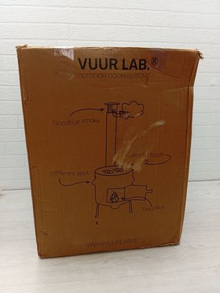 Barbecue e forno esterno in metallo BBQ esterno Ø36