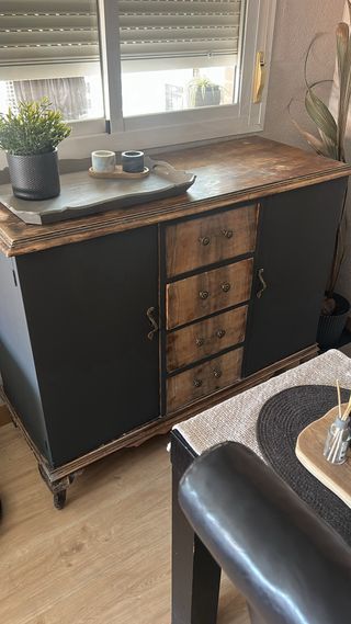 Aparador antiguo madera