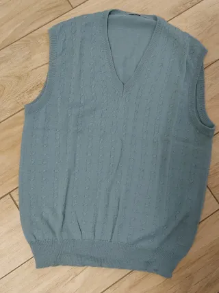 Gilet Uomo Turchese Taglia L