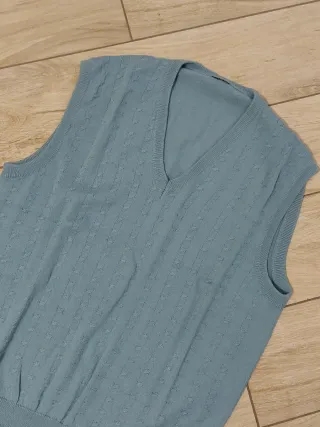 Gilet Uomo Turchese Taglia L