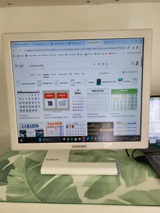 Monitor Pantalla Samsung Blanca flexible