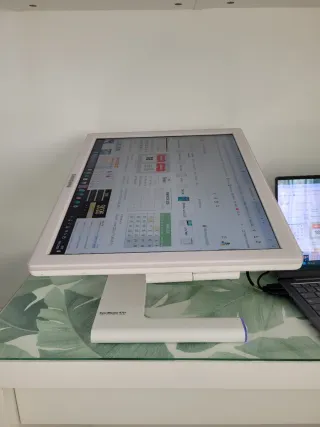 Monitor Pantalla Samsung Blanca flexible