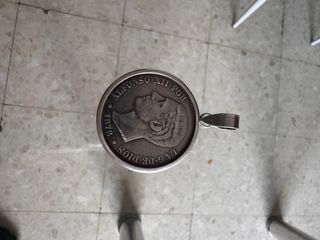 Colgante Moneda Plata Alfonso XII 1878
