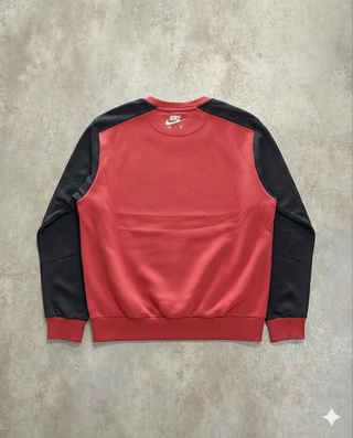 Sudadera Nike Air Roja y Negra