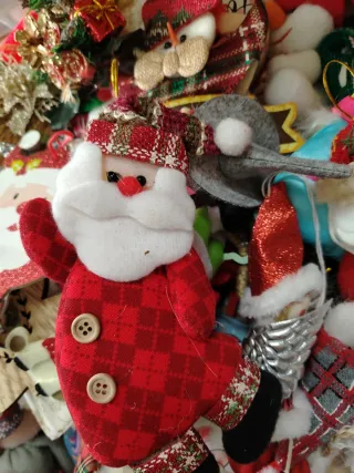 Lote adornos navideños variados