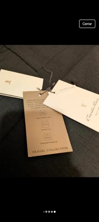 Traje Emidio Tucci gris hombre