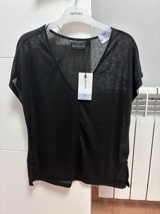 Camiseta Lefties Negra Talla M