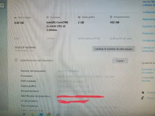 PC Sobremesa LG Negro/Gris