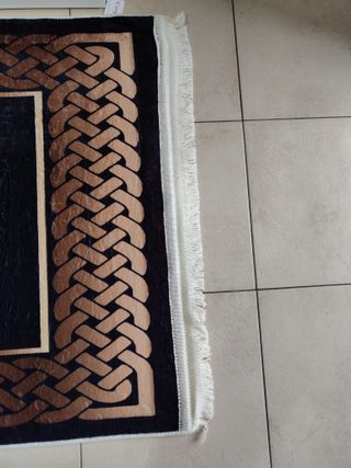 Passatoia Cucina Moderna Blu/Oro 300x80