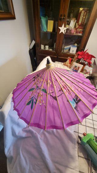 Paraguas japonés tradicional