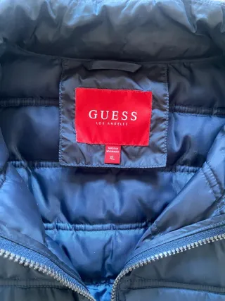 Chaleco Guess Hombre Azul