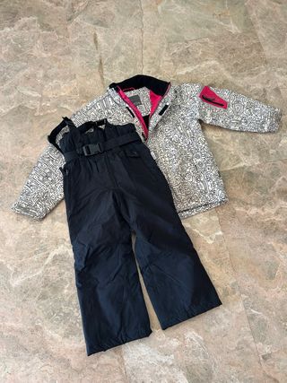 Conjunto Esquí Chaqueta y Pantalón Talla 8
