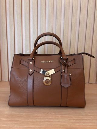 Bolso Michael Kors Hamilton Marrón Maletín