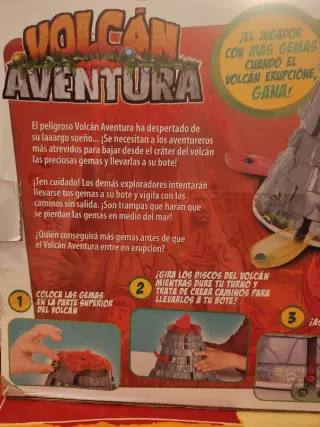 Juego Volcán Aventura