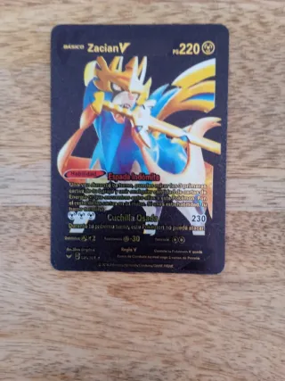 Carta Pokémon Zacian V PS 220