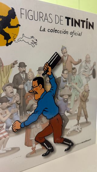 20 libros de Colección Oficial “Figuras de Tintín”