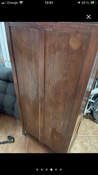 Archivador clásico madera estilo italiano