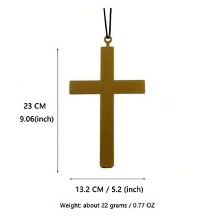 Máscara Purga Hombre Cruz Dorada