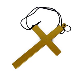 Máscara Purga Hombre Cruz Dorada